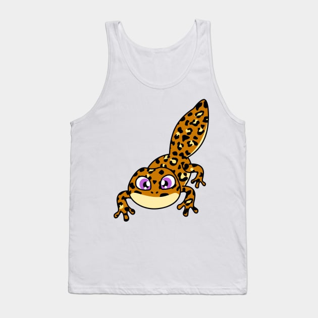 Leopard Gecko Tank Top by CoreyUnlimited